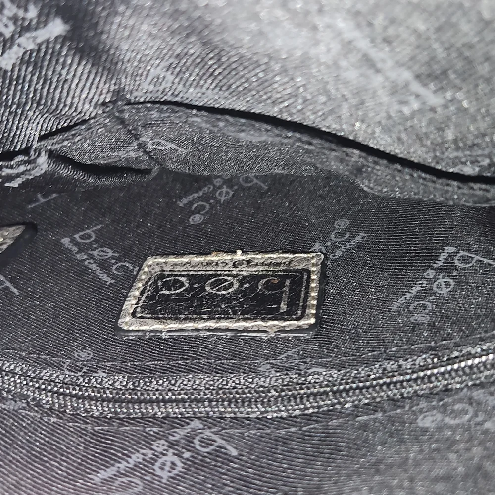 BOC‎ Gray Southerland Quilt Mini Handbag Purse Adjustable Strap
